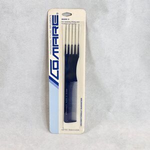Comare Mark II Comb Pick Blue Teasing Lifting Finishing Hairstyles Perm USA